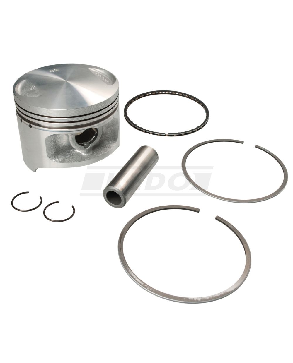 TRW Forged Piston Kit, Complete with Rings, Pin & Locks for Harley-Davidson  Overhead Valve Big Twin 74