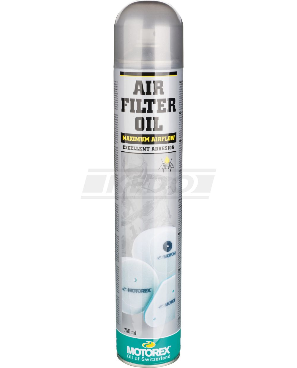 Luftfilteröl 750ml Spray (zum Benetzen von Schaumstoff-/Metallgewebefilter,  sehr klebrig, für Straßen- und Offroad-Einsatz