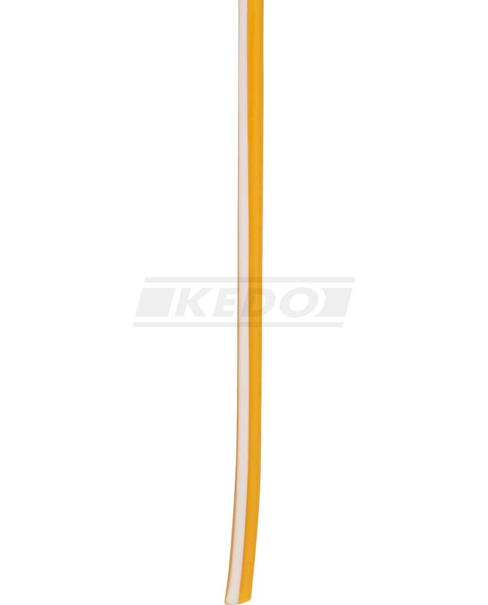 KABEL, 1 Meter 0.75qmm schwarz-weiß (schwarzes Kabel mit weißem Strich)