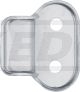 Halteblech Sitzbank vorn (Replika), Länge der Nase ca. 17mm, OEM-Vergleichs-Nr. 322-24748-00
