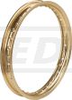 Replika Alu-Felge 1.85x18', gold glanzeloxiert, einbaufertig gebohrt