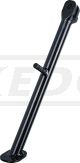 KEDO HeavyDuty-Seitenständer, für 10mm Rahmenbohrung und 2 parallelen Federn, mit Anschlag- Begrenzer, schwarz kunststoffbeschichtet