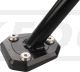 Side Stand Widening, safer stand on loose ground, 158% more contact surface, +6mm extension, fits all KEDO HeavyDuty side stands