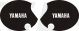 Side Cover Decal Set 'YAMAHA', Right & Left, White Lettering