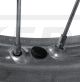 Abdeckkappe Bohrung Felge/Reifenhalter, schwarz, 1 Stück, für 9mm Bohrungen OEM-Vergleichs-Nr. 90480-10068