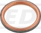 HD Krümmerdichtung, OEM-Vergleichs-Nr. 3GD-14613-00, Kupferring mit Composite-Material gefüllt, 5mm stark, komprimierbar für beste Abdichtung