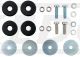 Befestigungs-Set 20tlg. komplett für OEM XT500-Kettenschutz Art. 10149RP (Gummis, Buchsen, Schrauben, Scheiben)