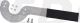 Flywheel tool for Powerdynamo item 31348 and 31349, stainless steel, rubberized handle