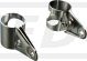 Replika-Lampenhalter TT500 ohne Gummidäm 1 Paar, verchromt, benötigt 2x Art. 33036, OEM-Vergleichsnummer 1K7-84118-60-33