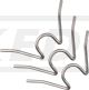 Tension Spring/Clamp Set for Headlight Insert, 3 pieces (stainless steel)
