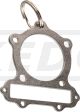 Key Fob 'Head Gasket 500cc', incl. key ring, made of slide-ground sturdy 1.5mm stainless steel, dim. approx. 43x39mm