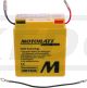 Batterie 6V (6N6-3B-1) 6V / 6 Ah, Japanstecker-Anschlüsse, wartungsfrei befüllt, auslaufsicher durch AGM-Technologie (Glasfaservlies)