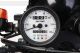 Daytona 'Mechanica II' Mini-Tachometer, 140km/h-Anzeige, 60mm Durchmesser, Gehäuse schwarz, Ziffernblatt weiß, 4 Kontrollleuchten,LED-Beleuchtung, 6-12V