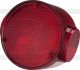 Rücklichtglas rund, rote Seitenreflektoren (e-geprüft), OEM-Vergleichs-Nr. 341-84721-60