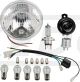 Add-on Kit H4 for Item 50544 12V Conversion (includes all 12V bulbs, flasher relay, horn, H4 insert with cable, without battery)