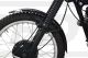Trial Front Fender, black, not drilled, free positionable, incl. black aluminium brackets & clamps, 2x decals