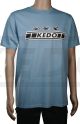 T-Shirt 'KEDO' Gr. S, hellblau, (180g/m² Baumwolle), 100% Baumwolle