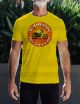 T-Shirt 50 Years XT500, Motiv: Splash, Farbe gelb, Größe M - XXL, Regular Fit, 100% Baumwolle