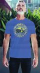 T-Shirt 50 Years XT500, Motiv: Splash 1981, Farbe blau, Größe M - XXL, Regular Fit, 100% Baumwolle
