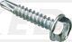 Self-Drilling/Self-Tapping Screw M4.8x25mm, bright zinc-plated, with hex head; universal use, e.g., for fastening a dB-killer/silencer insert
