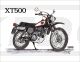 Poster by Ingo Löchert, 'XT500 1989', impression de qualité sur papier poster satiné. Taille env. 295x380mm