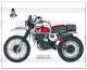 Kunstdruck by Ingo Löchert 'Sonauto XT500', 6c Digitaldruck auf Posterpapier, Größe ca. 50x70cm