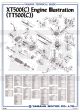 Vintage-Poster 'Motor TT/XT500C', Vollfarbdruck, ca. 50x70cm