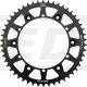 50Z Kettenblatt, Aluminium CNC gefräst, schwarz matt eloxiert