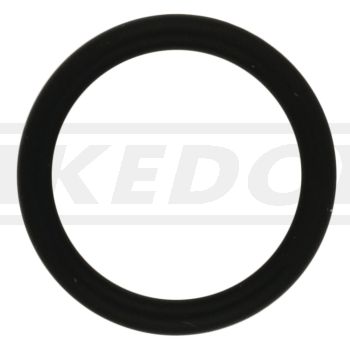 O-Ring (z.B. Ölleitung) (14.5x1.9), z.B. Ölrückführleitung Motor-Rahmen bei 500cc (passend für Artikel 50199) OEM-Vergleichs-Nr. 93210-15171