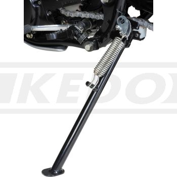  Pied De Support De BéQuille LatéRal De Moto  RéGlable,Huamengyuan BéQuille De Moto Universelle En MéTal Pied,BéQuille  LatéRale Avec Socle à Ressort,BéQuille LatéRale Moto pour moto Scooter,16cm