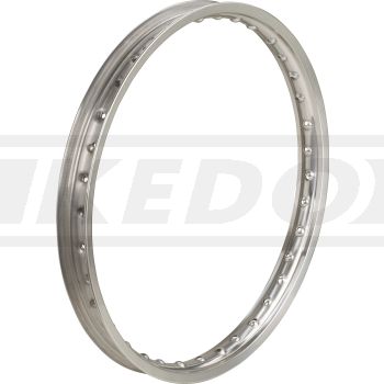 Replica Aluminium Rim 1.60x21', Polished, Drilled