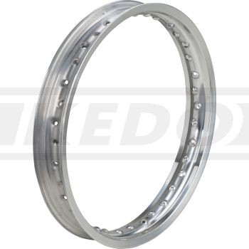 Replica Aluminum Rim 2.15x18', Polished, Drilled