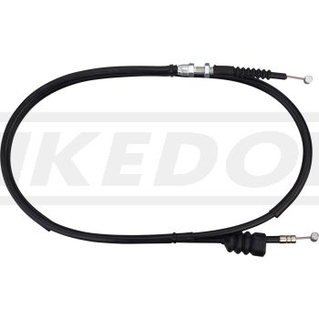 Brake Cable, Extended +85mm, M8 Adjuster at Bottom, Stainless Steel Cable, Silicone Coated Outer Shell