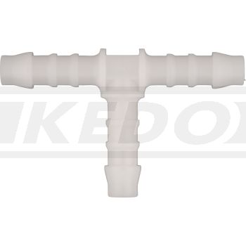 Inline Fuel Petcock 6mm with Ball Valve