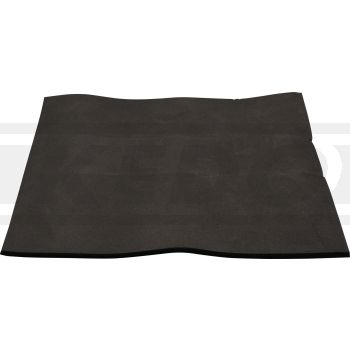 Cellular Rubber Pad (CR), Thickness 4mm, 20x20cm, Heat- and Fuel Resistant