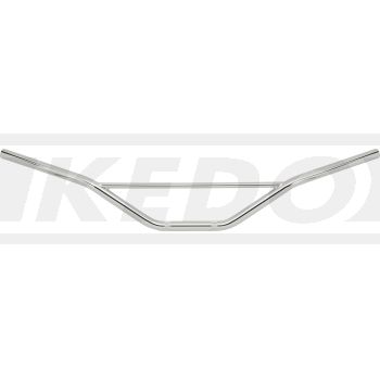 Replica-Handlebar, chrome plated, flat, OEM reference # 1T2-26111-00, (W:H:D) 843x177x83mm