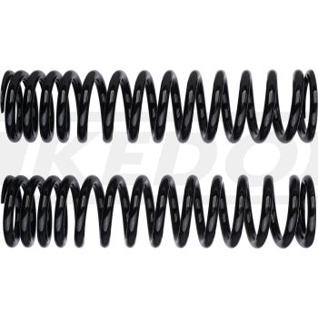 YSS Replacement/Tuning Spring for 395mm Rear Shocks, 1 pair, black, recommended for load/driver's weight 70-95kg