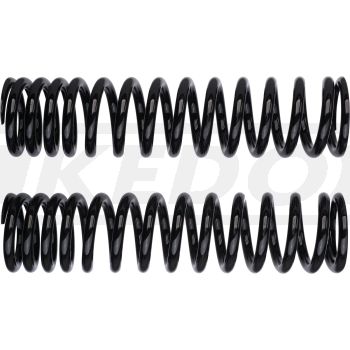 YSS Replacement/Tuning Spring for 395mm Rear Shocks, 1 pair, matt black, recommended for load/driver's weight 95kg and up