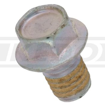 Oil Drain Plug with Flange, at Front Frame