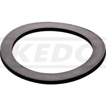 Gasket, Fuel Tank Cap, rubber, (Fuel Tank Filler Cap with Male Thread, Steel Tank), OEM reference # 90430-35122