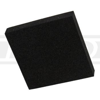 Damper Cushion between Frame and Fuel Tank (self-adhesive, approx. 50x50x8mm), 1 piece