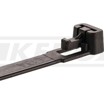 Cable Tie, reclosable (length approx. 200mm), 1 piece, compare OEM-No. 437-83936-11, in contrast to cable tie item 29182/29183 without loop