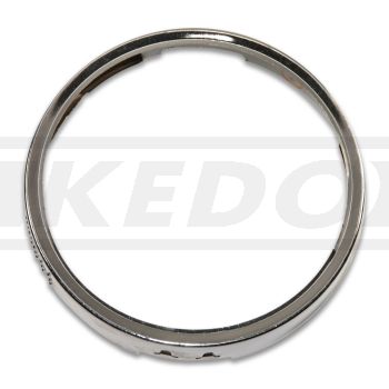 Headlight Ring, chrome-plated (fits Item 29191), OEM Reference # 3J0-84195-60