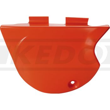 Replica Seitendeckel links, 'New El Toro Orange' (ohne Dekor) OEM-Vergleichs-Nr. 2Y0-21711-00