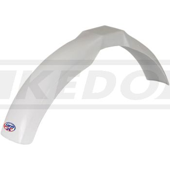 Front Fender UFO Vintage 'Enduro', White