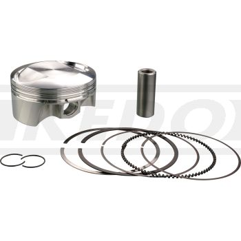 CP-Carrillo BigBore Piston Kit 93.00mm, comp. ratio approx. 10:1, complete incl. rings, pin, clips (requires sleeve #50237)