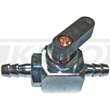 Inline Fuel Petcock 6mm with Ball Valve