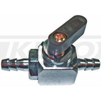 Inline Benzin-Hahn 6mm mit Kugelventil