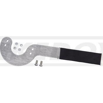 Outil de blocage de rotor pour Powerdynamo art. 31348, 31349. Inox, manche caoutchouté