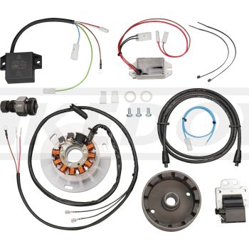 Powerdynamo Lichtmaschinen-Kit komplett *Speziell für Doppelzündungsumbau*